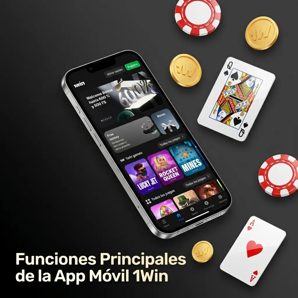 Funciones principales de la app móvil 1Win: apuestas, casino y pagos locales para jugadores venezolanos